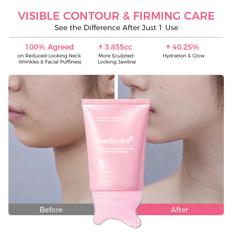 Neck and Face Jaw Massage Cream Collagen Cream